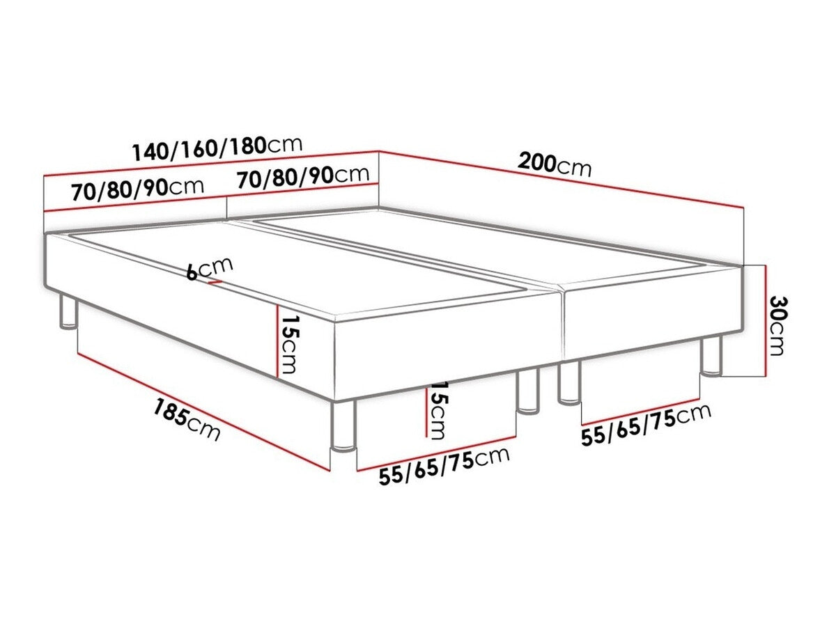Continental bed Logan 101