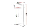 Wardrobe Toledo C100