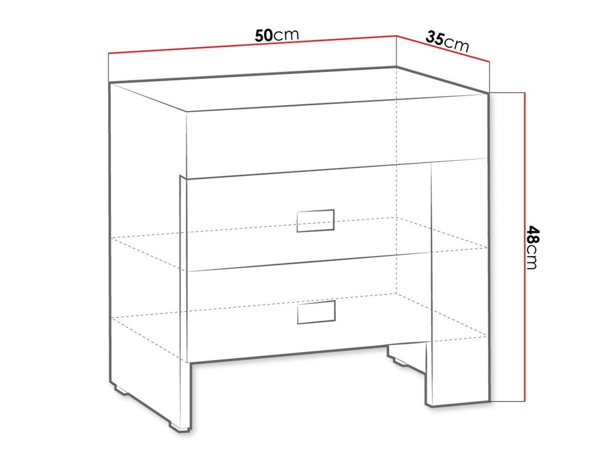 Sengebord Melfeli 118