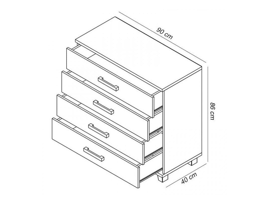 Kommode Murrieta A132