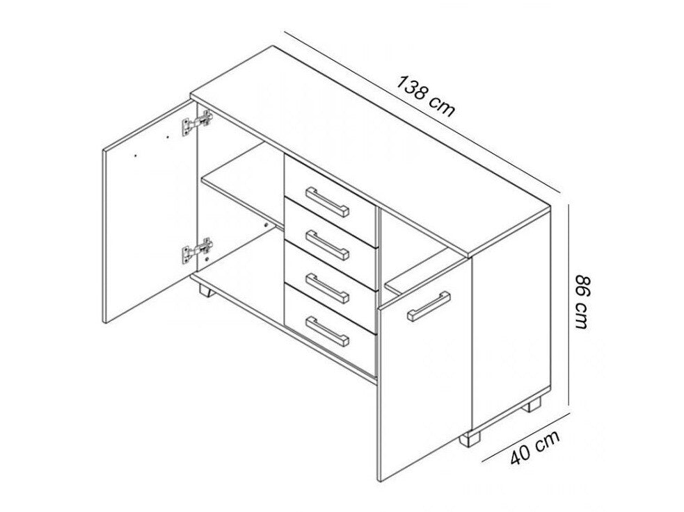 Kommode Murrieta A133