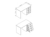 Skrivebord Murrieta F102