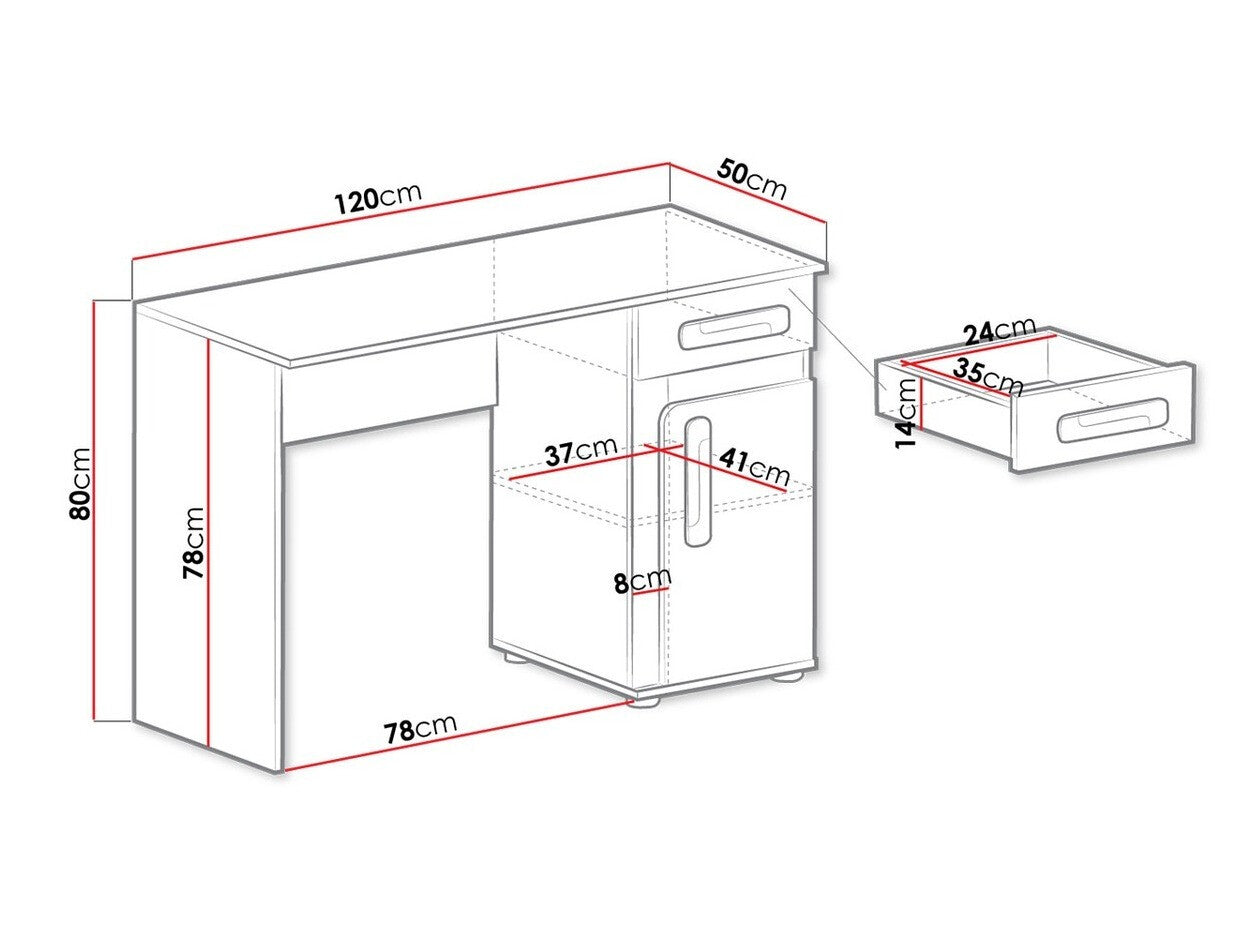 Skrivebord Akron B110