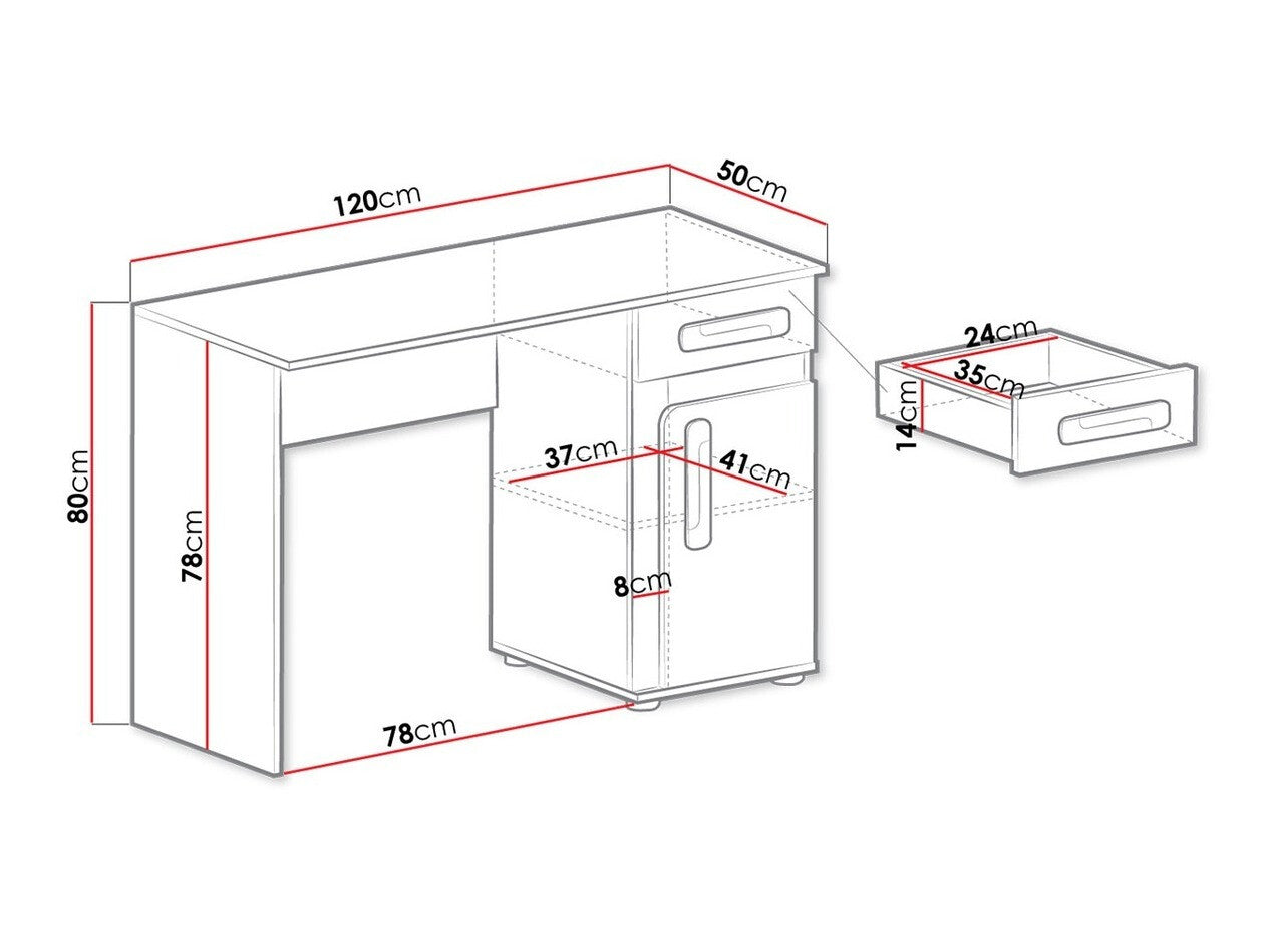 Skrivebord Akron B110