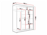 Garderobe Closico 141