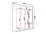 Garderobe Closico 141
