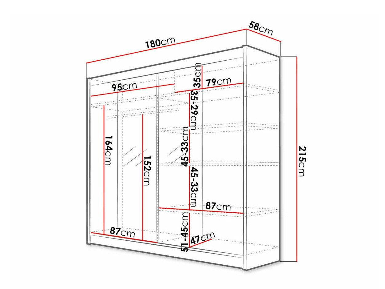 Garderobe Closico 138