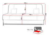 Sovesofa Comfivo 183