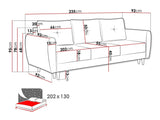 Sovesofa Muncie 102