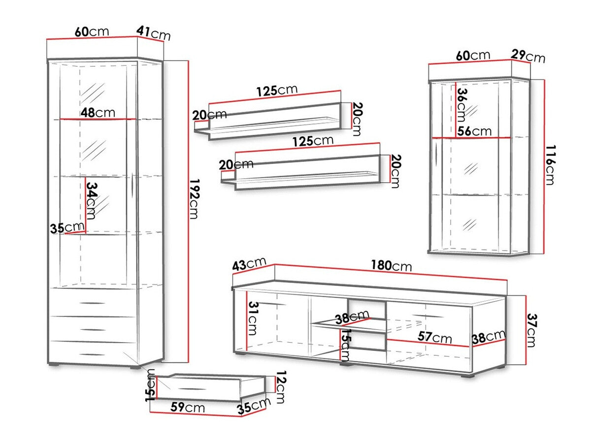 Living room set Charlotte E114