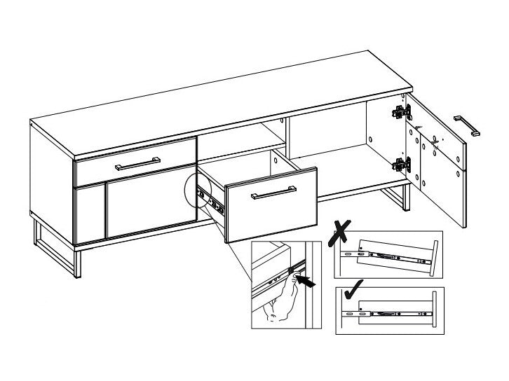 TV-bord Nucala 100