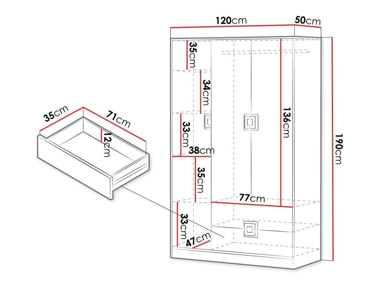 Wardrobe Akron F103