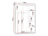Wardrobe Tucson 128
