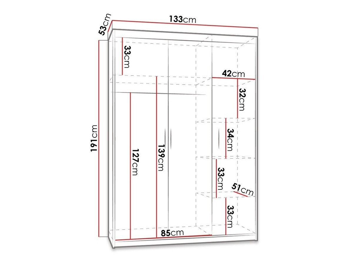 Wardrobe Tucson 128