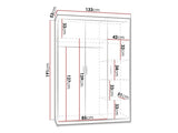Wardrobe Tucson 128