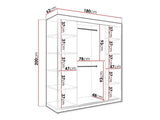 Garderobeskab Hartford 261