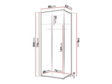 Wardrobe Providence B125