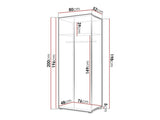 Wardrobe Providence B125
