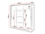 Garderobe Fresno D100
