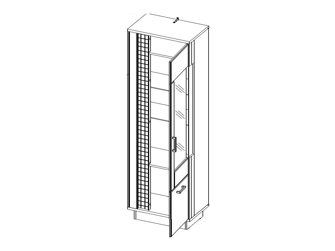 Vitrineskab Dunvelo 105