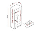 Wardrobe Akron M100