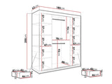 Garderobeskab Hartford 249