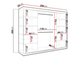 Garderobeskab Hartford 245