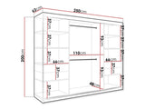 Garderobeskab Hartford 251