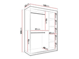 Garderobeskab Hartford 260