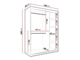 Garderobeskab Hartford 260