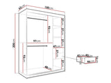 Garderobeskab Hartford 260