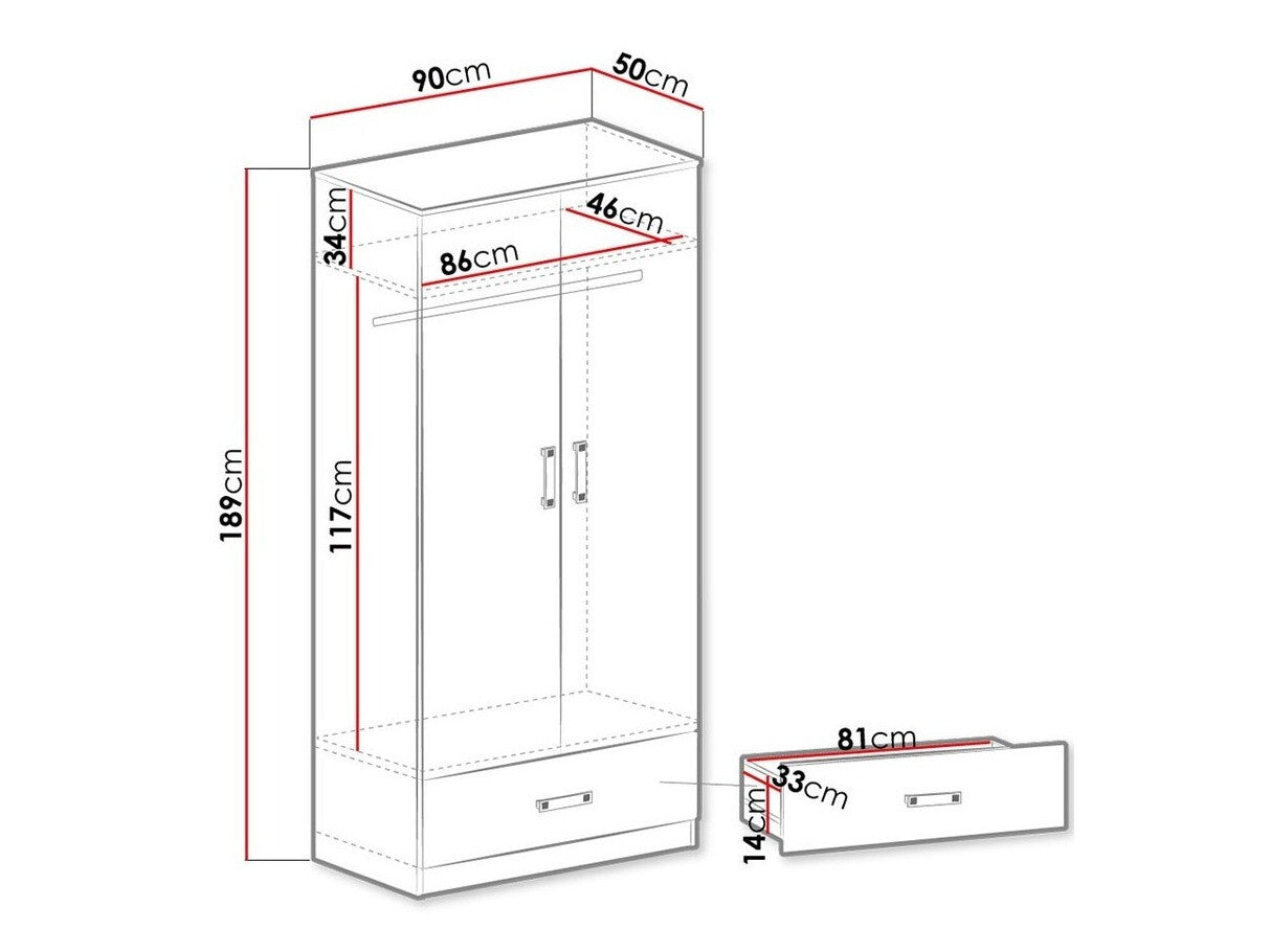 Wardrobe Akron K103