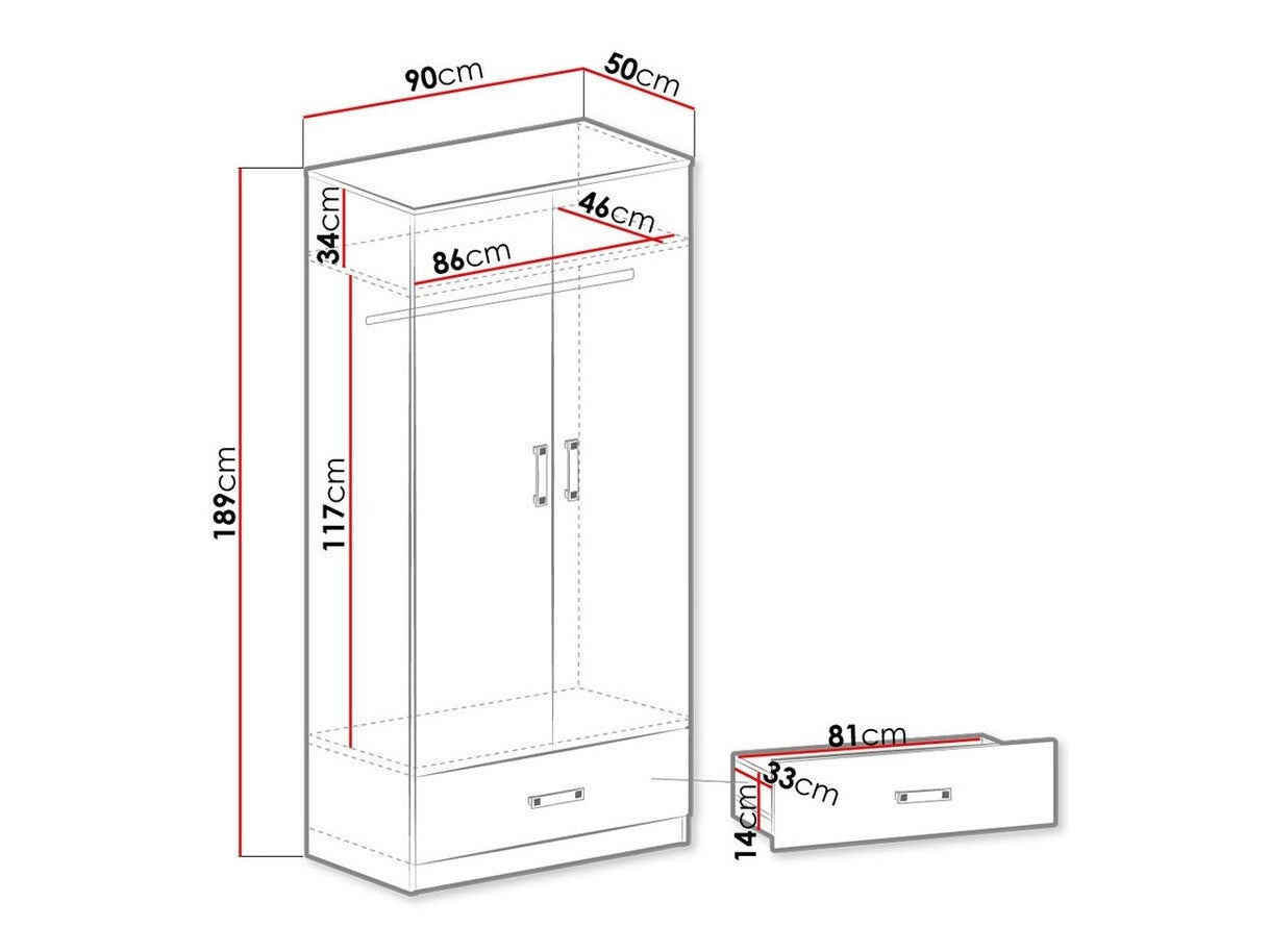 Wardrobe Akron K103