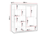 Wardrobe Providence G110