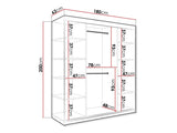 Garderobeskab Hartford 255