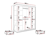 Garderobeskab Hartford 255