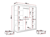 Garderobeskab Hartford 255
