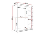 Garderobeskab Hartford 254