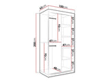 Garderobeskab Hartford 252