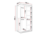 Garderobeskab Hartford 252