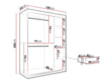 Garderobeskab Hartford 248