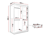 Garderobeskab Hartford 247