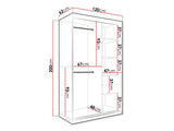 Garderobeskab Hartford 241