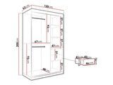 Garderobeskab Hartford 241