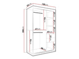 Garderobeskab Hartford 241