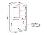 Garderobeskab Hartford 241