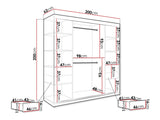 Garderobeskab Hartford 244