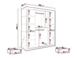 Garderobeskab Hartford 243