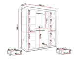 Garderobeskab Hartford 243