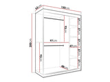 Garderobeskab Hartford 242